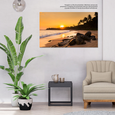 Reflexii de Apus - Peisaj Tropical la Plaja în Thailanda, Marime 40x25CM [2]