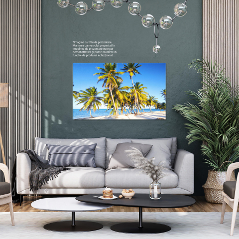 Relaxare pe Plaja Idilică din Republica Dominicană, Marime 40x25CM [3]