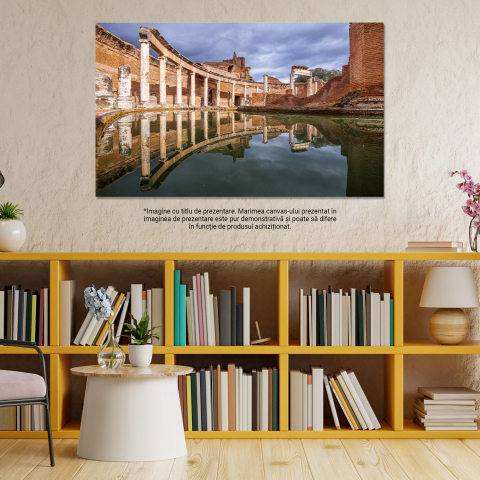 Tablou Canvas Ruine Arheologice Sub Apă - Artă Istorică Fascinantă, Marime 40x25CM [2]