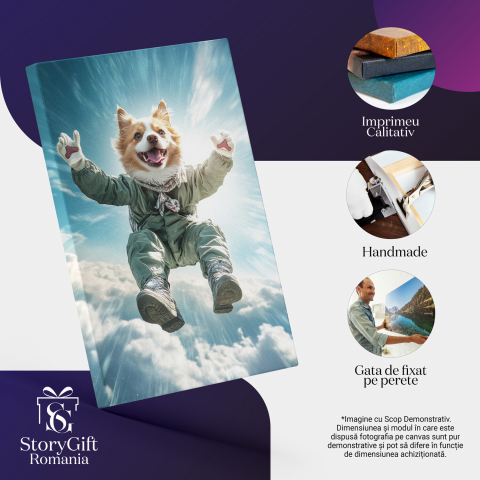 Tablou Canvas Sport Extrem - Săritură cu Parașuta
Marime 140x90CM [3]