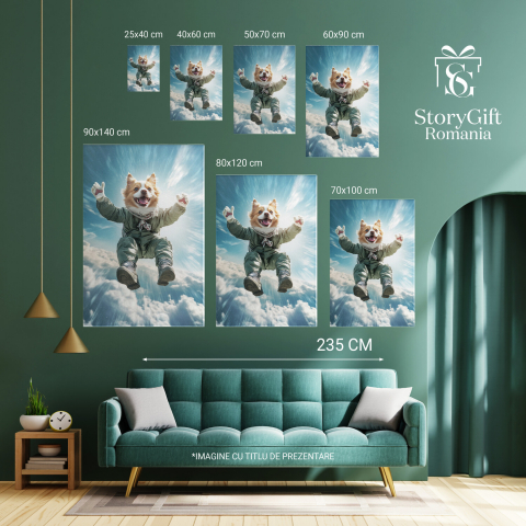 Tablou Canvas Sport Extrem - Săritură cu Parașuta
Marime 140x90CM [5]