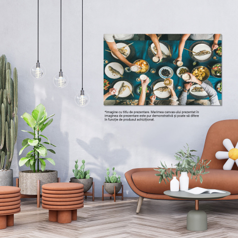 Socializare și Bucurie la Masa de Sărbătoare: Gastronomie și Familie, Marime 40x25CM [2]