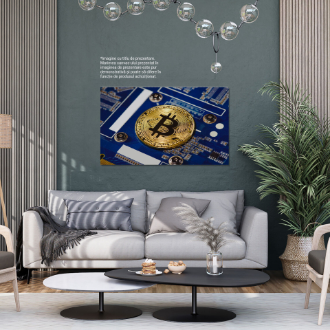 Tehnologia Criptomonedelor: Bitcoin și Plăci de Bază Electronice, Marime 40x25CM [2]