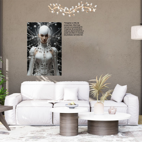 Tablou Canvas: Tehnologia elegantei  Lucrari de arta,  Design vestimentar, Fotomodel, Fotografie ,  Pictura Digitala 40x25CM [1]