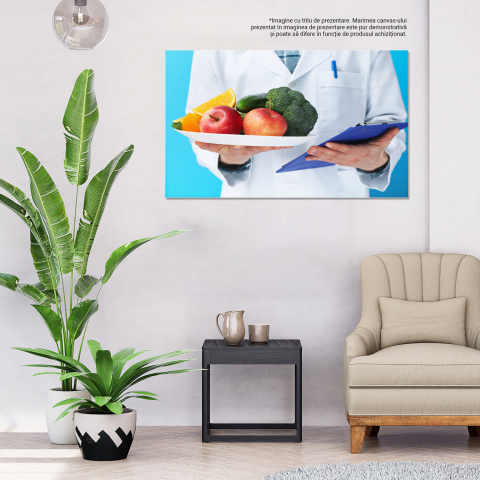Tablou Canvas: Terapie Nutrițională și Sănătate, Marime 40x25CM [3]