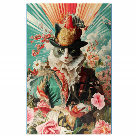 Abstract - Ținută Modernă cu Sacou Verde Smarald și Guler AlbMarime 40x25CM