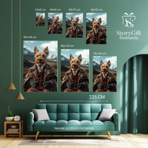 Tablou Canvas Personalizat Ținută Elegantă Elvețiană între Munți
Marime 40x25CM [5]