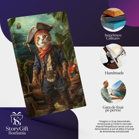 Tablou Canvas Personalizat Costum Halloween Pirat
Marime 40x25CM [3]