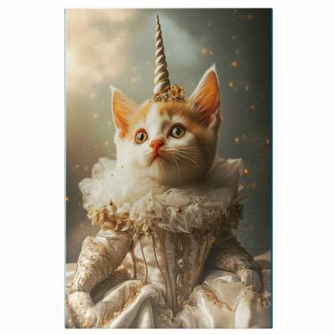 Abstract - Tablou Regina Personalizat - Guler Ruff, Coif Aurit, AccesoTablou Regina Personalizat - Guler Ruff, Coif Aurit, Accesorii Nobile
rii Nobile
Marime 40x25CM