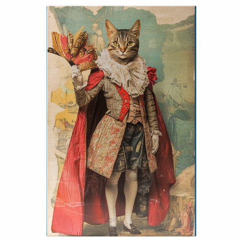 Abstract - Tinuta Regală - Surcot, Guler Ruff și Evantai Pe Tablou Canvas





Marime 40x25CM