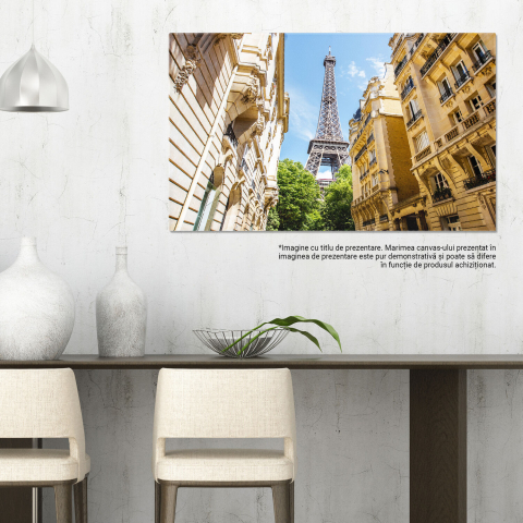 Turnul Eiffel în Lumina Soarelui – Tablou Canvas, Marime 40x25CM [2]