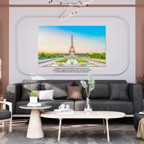 Turnul Eiffel și Trocadero - O Privire asupra Parisului, Marime 40x25CM [2]