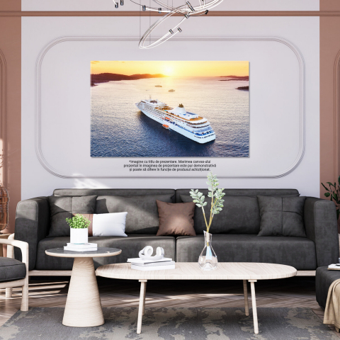 Vas de Croazieră și Apus, Marime 40x25CM [2]