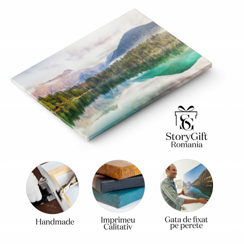 Apus Spectaculos peste Lacul Fusine, Marime 40x25CM [1]