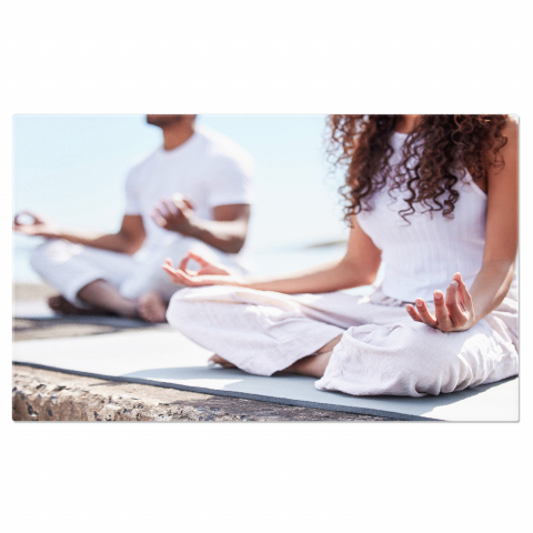 Sport - Yoga la Mal - Starea de Bine prin Exercițiu și Meditație, Marime 40x25CM