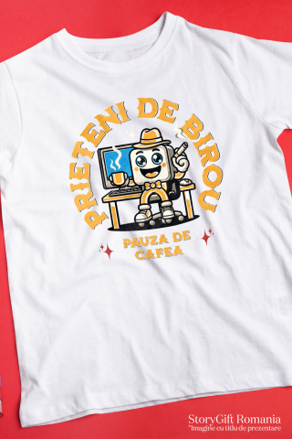 Tricou Femei, Barbati, Copii, Fata, Baiat, Unisex Personalizat Cadouri personalizate pentru birou, familie, copii, tati și prieteni - Animatie sef birou [2]