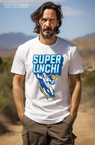Tricou Femei, Barbati, Copii, Fata, Baiat, Unisex Personalizat Cadou Personalizat „Super-unchi” | Animatie Super Erou pentru Copii și Familie [1]