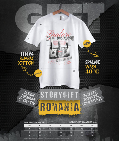 Tricou Femei, Barbati, Copii, Fata, Baiat, Unisex Personalizat Bancnota 100 Dolari în Cârlige – Design Amuzant și Personalizat [3]