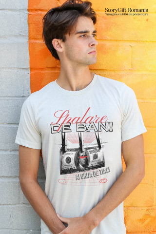 Tricou Femei, Barbati, Copii, Fata, Baiat, Unisex Personalizat Bancnota 100 Dolari în Cârlige – Design Amuzant și Personalizat [1]