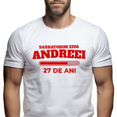 ANIVERSARE - Tricou Femei, Barbati, Copii, Fata, Baiat, Unisex Personalizat