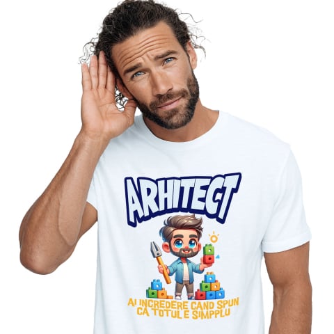 Tricou Femei, Barbati, Copii, Fata, Baiat, Unisex Personalizat Bărbat cu Barbă și Scule din Lemn – Cadou Personalizat pentru Tâmplari și Meșteri