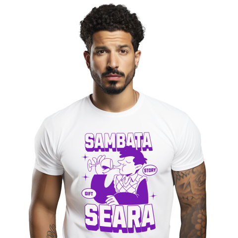 Tricou Femei, Barbati, Copii, Fata, Baiat, Unisex Personalizat „Pahar de Vin Personalizat pentru Bărbați - Relaxare de Sâmbătă Seara”