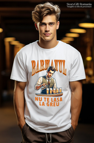 Tricou Femei, Barbati, Copii, Fata, Baiat, Unisex Personalizat Bărbat cu Vestă și Cravată, Shoturi de Alcool – Cadou Horeca [1]