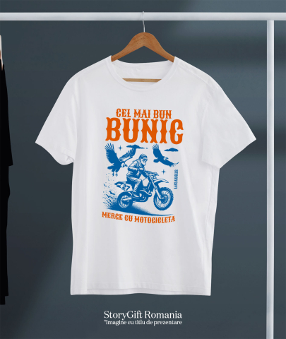 Tricou Femei, Barbati, Copii, Fata, Baiat, Unisex Personalizat Motocross și Adrenalină – Bărbat pe Motor de Curse în Natură [2]