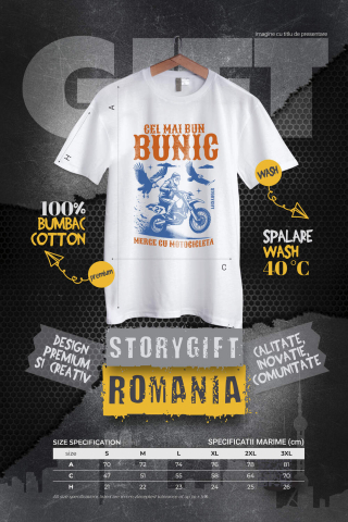 Tricou Femei, Barbati, Copii, Fata, Baiat, Unisex Personalizat Motocross și Adrenalină – Bărbat pe Motor de Curse în Natură [3]