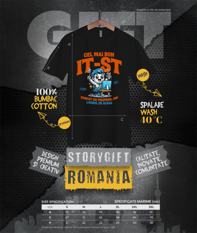 Tricou Femei, Barbati, Copii, Fata, Baiat, Unisex Personalizat Bărbat IT Lucru de Acasă – Design Amuzant pentru Programatori și Freelanceri [3]