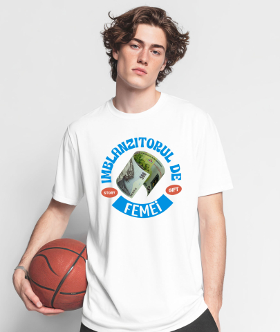 Tricou Femei, Barbati, Copii, Fata, Baiat, Unisex Personalizat Bancnota 500 Lei în Aer - Investiții Financiare și Succes [1]