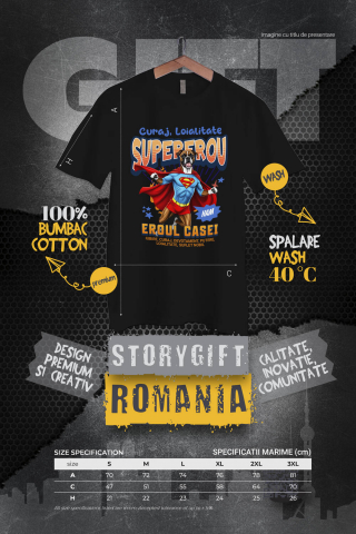 Tricou Femei, Barbati, Copii, Fata, Baiat, Unisex Personalizat Câine Boxer în Costum de Superman – Produse Personalizate pentru Copii și Familie [3]