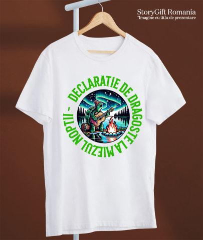 Tricou Femei, Barbati, Copii, Fata, Baiat, Unisex Personalizat „Cadouri personalizate romantice cu broască țestoasă și declarație de dragoste pentru iubire” [2]