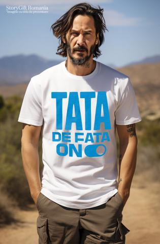 Tricou Femei, Barbati, Copii, Fata, Baiat, Unisex Personalizat Cadouri Personalizate Tata și Fiica | Buton ON/OFF Iubire, Mesaje de Iubire și Familie [1]