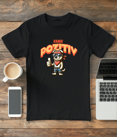 Tricou Femei, Barbati, Copii, Fata, Baiat, Unisex Personalizat „Câine Biker cu Bandană Roșie – Cadou Personalizat pentru Iubitorii de Câini și Spirit Liber” [2]