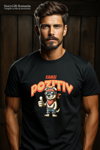 Tricou Femei, Barbati, Copii, Fata, Baiat, Unisex Personalizat „Câine Biker cu Bandană Roșie – Cadou Personalizat pentru Iubitorii de Câini și Spirit Liber” [1]