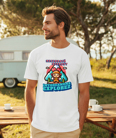 Tricou Femei, Barbati, Copii, Fata, Baiat, Unisex Personalizat "Cadou Personalizat ‘Niciodată Pierdut, Întotdeauna Explorez’ – Mesaj Motivațional pentru Iubitorii de Drumeție și Munte" [1]