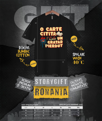 Tricou Femei, Barbati, Copii, Fata, Baiat, Unisex Personalizat „O carte citită este un grătar pierdut!” - Mesaj Amuzant pentru Iubitorii de Grătar și Cărți [3]