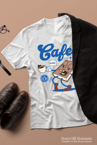 Tricou Femei, Barbati, Copii, Fata, Baiat, Unisex Personalizat „Cana Personalizată „Carte Extenuată” – Cadou Perfect pentru Studenți și Învățăcei” [2]