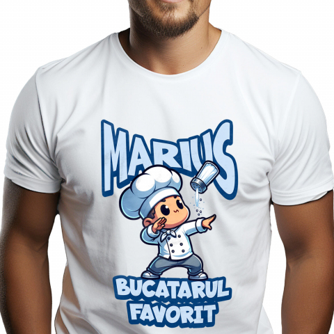 Tricou Femei, Barbati, Copii, Fata, Baiat, Unisex Personalizat Chef Bucătar Animat – Design Vesel Pentru Iubitorii De Gastronomie