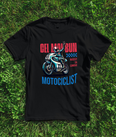 Tricou Femei, Barbati, Copii, Fata, Baiat, Unisex Personalizat Conducător Profesionist de Motocicletă – Curse, Sport și Pasiune [2]
