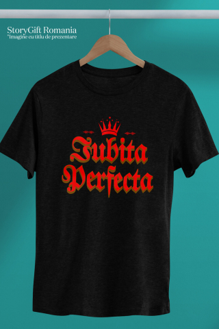 Tricou Femei, Barbati, Copii, Fata, Baiat, Unisex Personalizat „Coroana Regală „Prințesa” - Cadou Personalizat pentru Iubita Perfectă, Valentine's Day și Dragobete” [2]