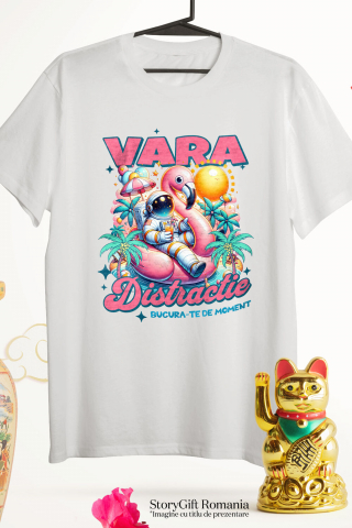 Tricou Femei, Barbati, Copii, Fata, Baiat, Unisex Personalizat Costum Astronaut La Plaja Colac Pasăre Flamingo – Cadouri Personalizate Pentru Familie, Copii și Tati [2]