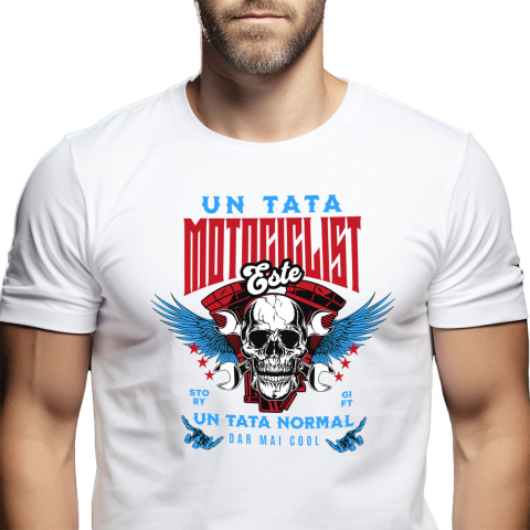 Motociclete - Tricou Femei, Barbati, Copii, Fata, Baiat, Unisex Personalizat Craniu Uman Horror Cu Aripi De Înger și Chei – Pasiune Pentru Motociclete