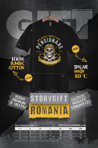 Tricou Femei, Barbati, Copii, Fata, Baiat, Unisex Personalizat Craniu Motociclist – Design Rebel Pentru Pasionații De Motoare [3]