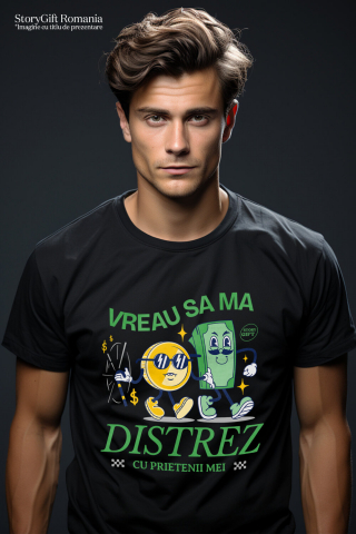 Tricou Femei, Barbati, Copii, Fata, Baiat, Unisex Personalizat Cuplu cu Monedă de Aur și Bancnotă Verde – Cadou Distractiv și Simbolic pentru Familie și Prieteni [1]