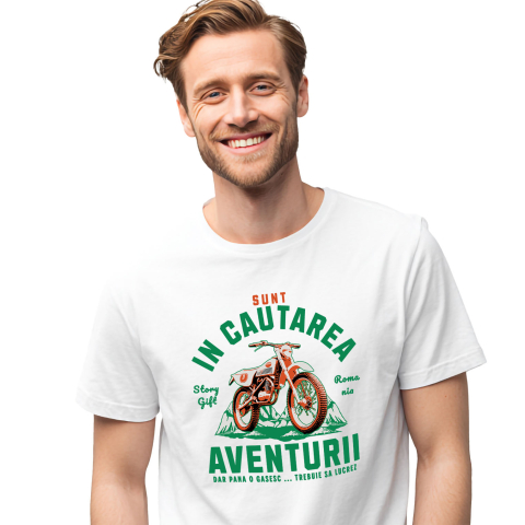 Motociclete - Tricou Femei, Barbati, Copii, Fata, Baiat, Unisex Personalizat Cursă Moto Montană – Aventură Colorată în Natură pentru Pasionați