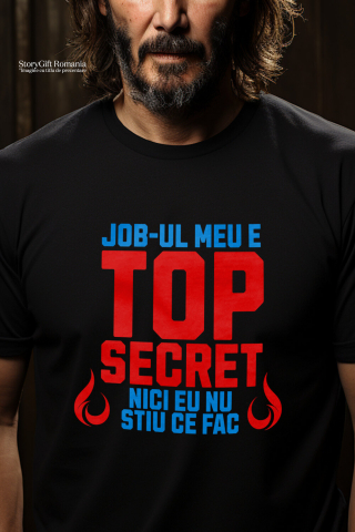 Tricou Femei, Barbati, Copii, Fata, Baiat, Unisex Personalizat Design Haios – Flăcări, Procrastinare și Meserie în Stil Amuzant [1]