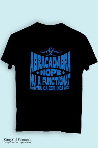 Tricou Femei, Barbati, Copii, Fata, Baiat, Unisex Personalizat Iluzie Optică și Magie – Cadouri Personalizate cu Mesaje Haioase și Designuri Magice [2]