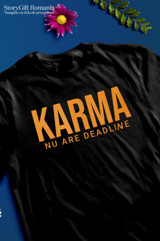 Tricou Femei, Barbati, Copii, Fata, Baiat, Unisex Personalizat „Cadouri personalizate cu zicale amuzante și glume despre karma și ghinion pentru familie și prieteni” [2]